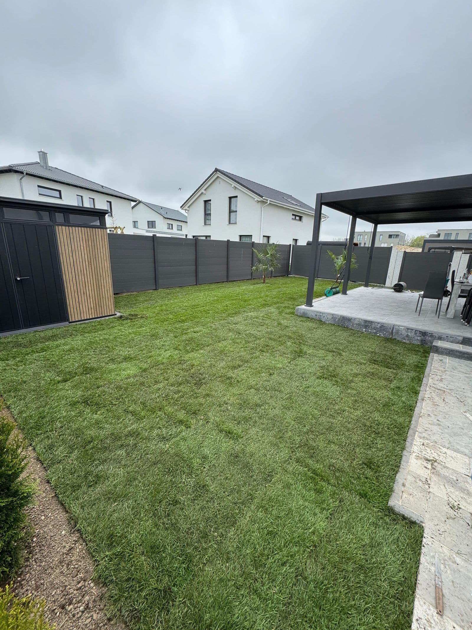 Gartenpflege Ergebnis